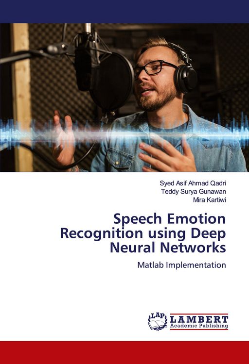 Produktbild: Speech Emotion Recognition using Deep Neural Networks