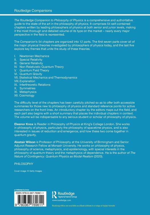 Produktbild: The Routledge Companion to Philosophy of Physics