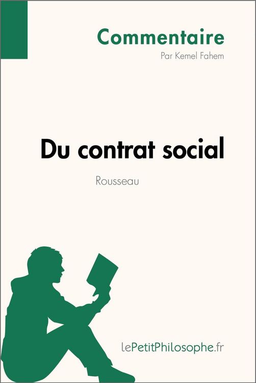 Produktbild: Du contrat social de Rousseau (Commentaire)