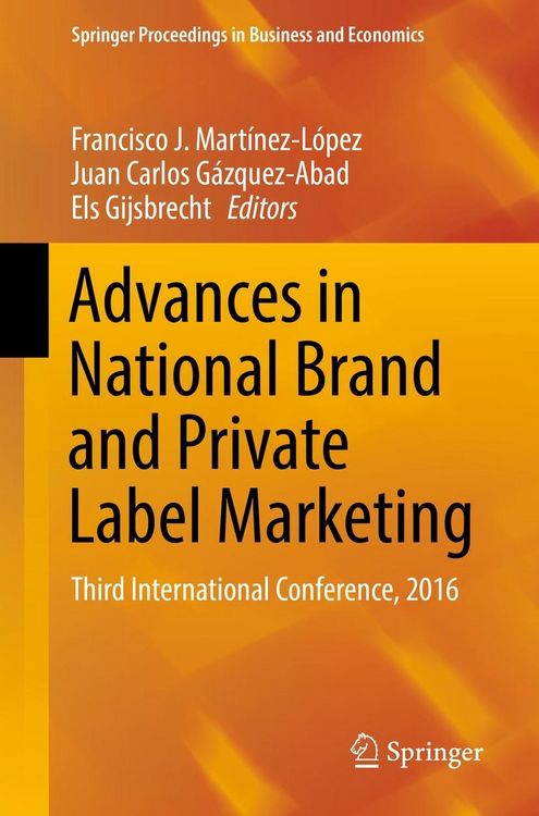 Produktbild: Advances in National Brand and Private Label Marketing