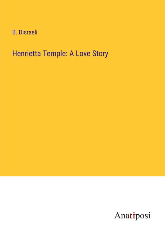 Produktbild: Henrietta Temple: A Love Story
