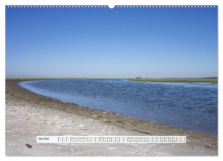 Produktbild: St. Peter-Ording (Wandkalender 2026 DIN A2 quer), CALVENDO Monatskalender