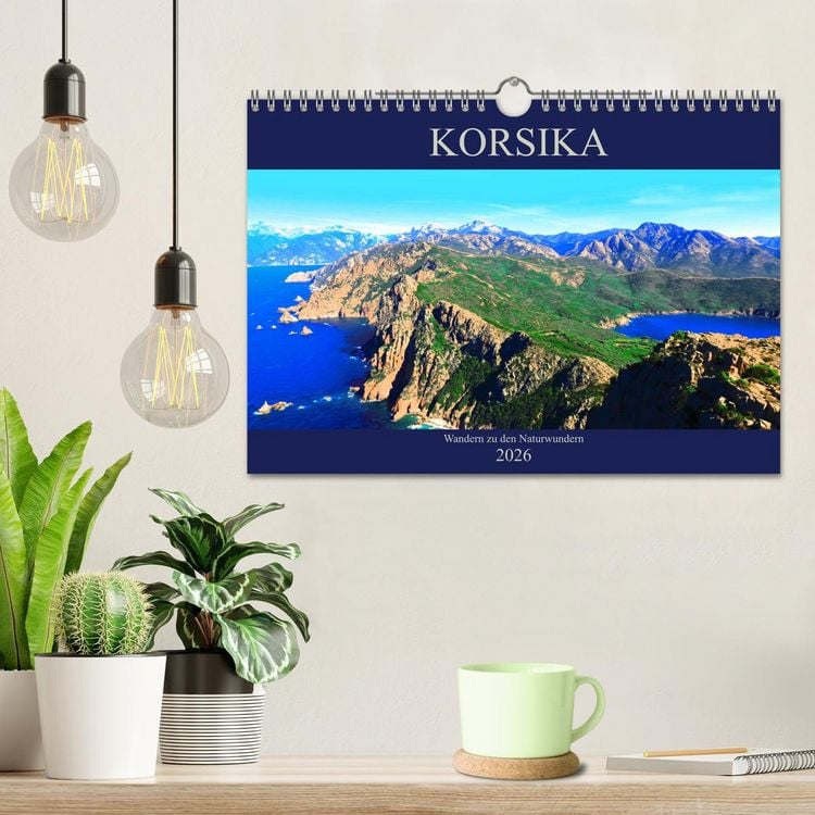 Produktbild: Korsika - Wandern zu den Naturwundern (Wandkalender 2026 DIN A4 quer), CALVENDO Monatskalender