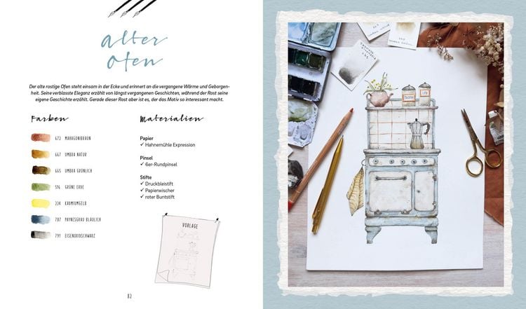 Produktbild: Welcome Home Watercolor