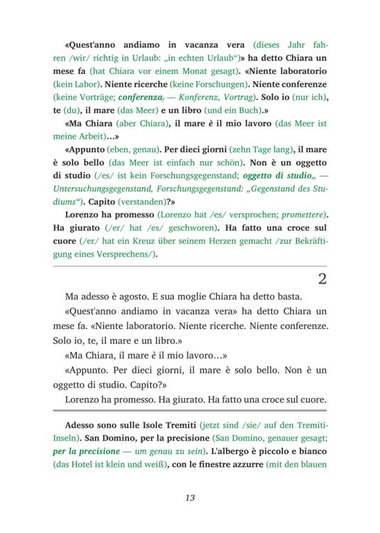 Produktbild: Italienisch lernen mit lustigen Kurzgeschichten (A2) - Il biologo marino in vacanza (+ Audio-CD)