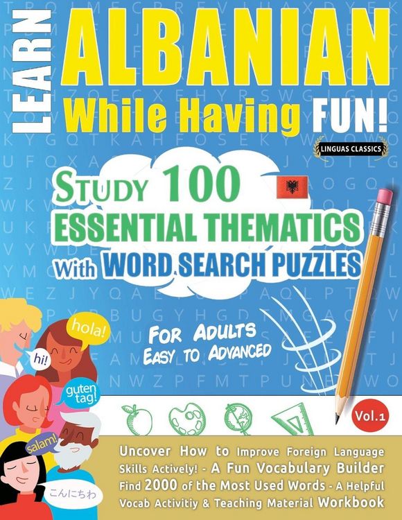 Produktbild: LEARN ALBANIAN WHILE HAVING FUN! - FOR ADULTS