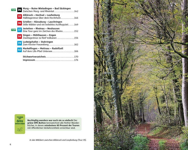 Produktbild: ROTHER Wanderbuch Wandern mit &Ouml;ffis S&uuml;dbaden