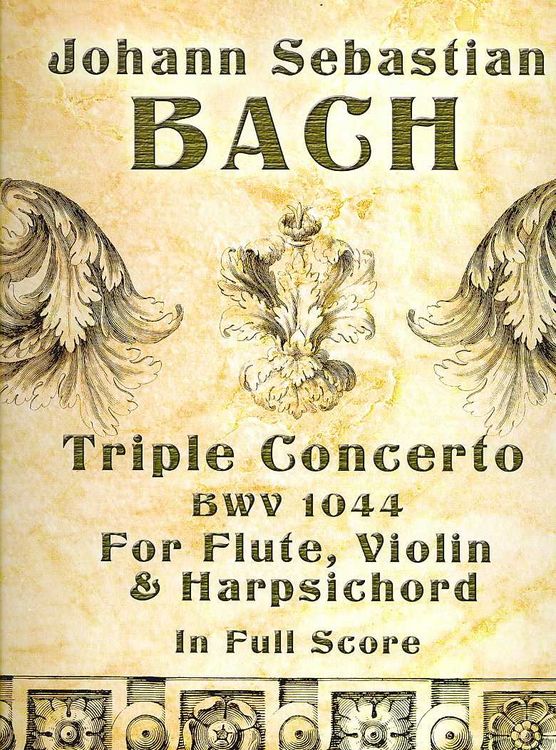 Produktbild: Triple Concerto Bmv 1044 For F