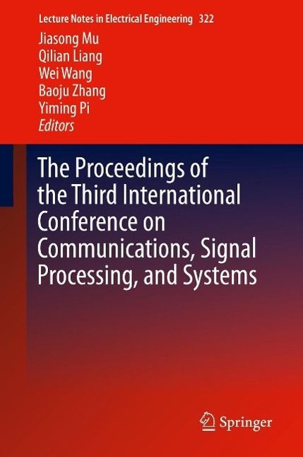 Produktbild: The Proceedings of the Third International Conference on Communications, Signal Processing, and Systems