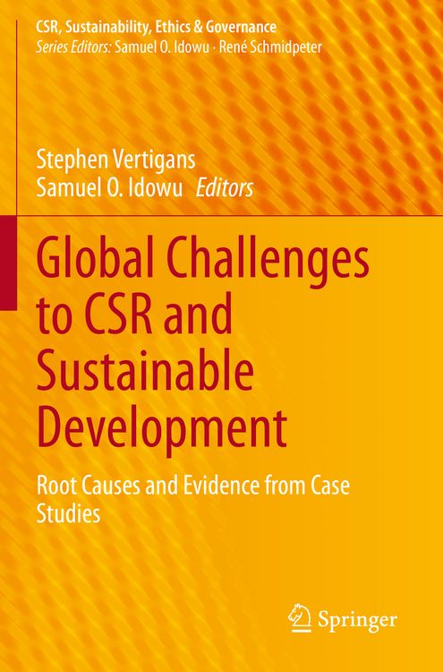 Produktbild: Global Challenges to CSR and Sustainable Development