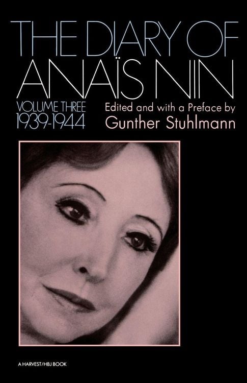 Produktbild: The Diary of Anais Nin Volume 3 1939-1944