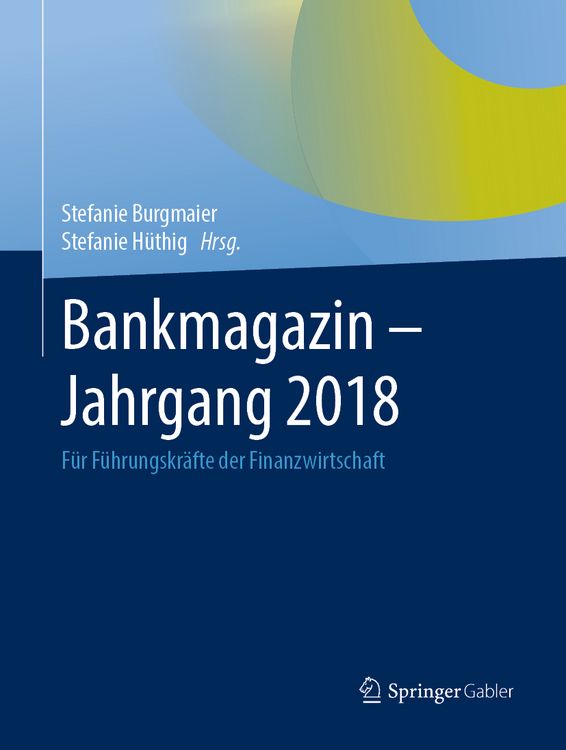Produktbild: Bankmagazin - Jahrgang 2018