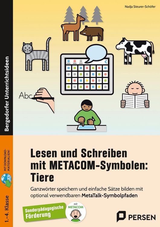 Produktbild: Lesen und Schreiben mit METACOM-Symbolen: Tiere