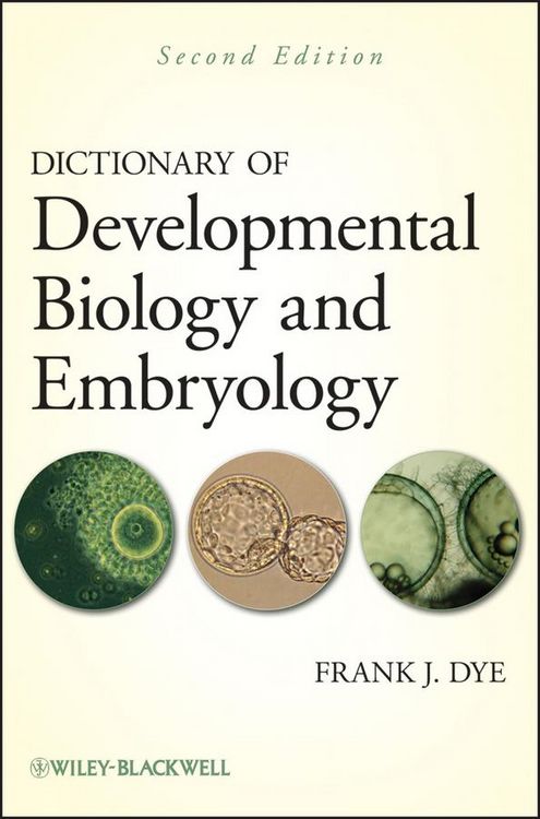 Produktbild: Dictionary of Developmental Biology and Embryology