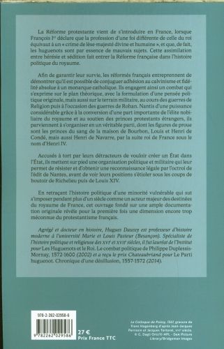 Produktbild: Histoire politique de la R&eacute;forme fran&ccedil;aise : 1540-1685