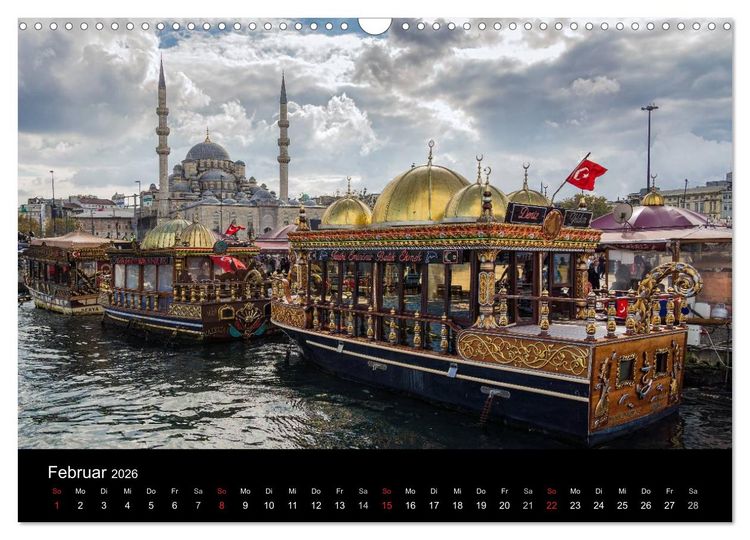 Produktbild: Istanbul (Wandkalender 2026 DIN A3 quer), CALVENDO Monatskalender