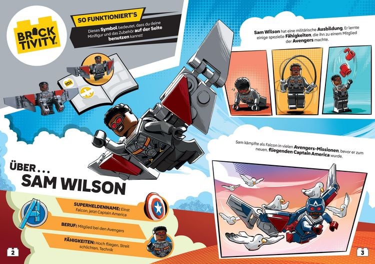 Produktbild: LEGO&reg; MARVEL - Falcon: Der neue Captain America
