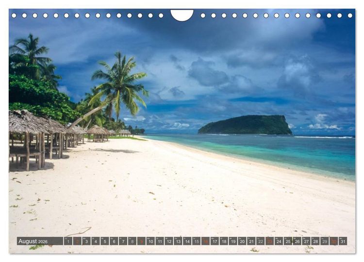 Produktbild: Samoa und Fidschi (Wandkalender 2026 DIN A4 quer), CALVENDO Monatskalender