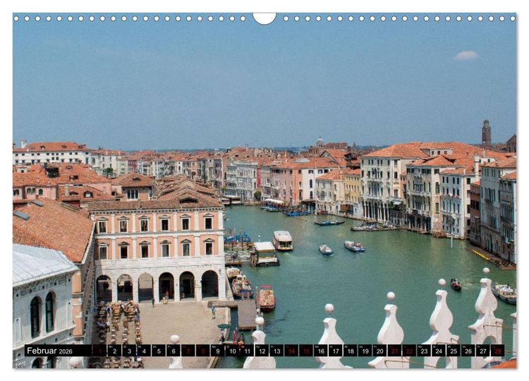 Produktbild: Venedig Impressionen (Wandkalender 2026 DIN A3 quer), CALVENDO Monatskalender