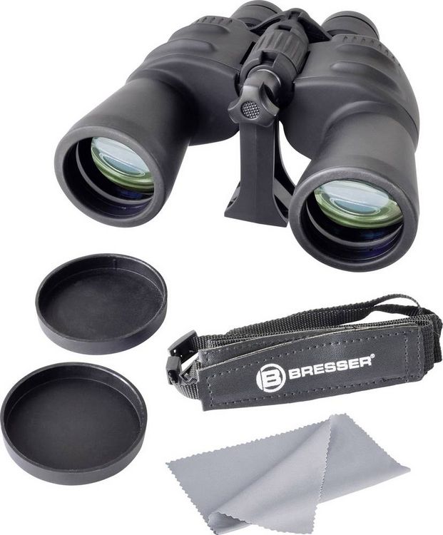 Produktbild: Bresser Optik Zoom-Fernglas Spezial-Zoomar 7-35 x50 7 <bis/> 35 x 50 mm Porro Schwarz 1663550