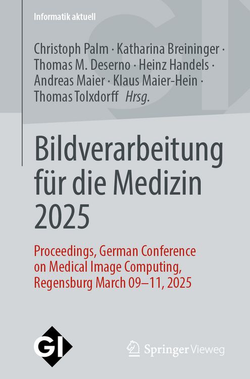 Produktbild: Bildverarbeitung f&uuml;r die Medizin 2025
