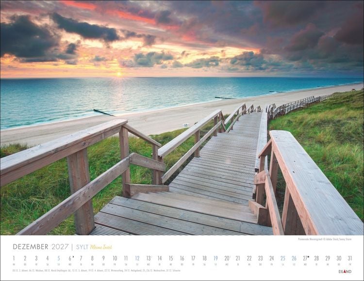 Produktbild: Sylt - Meine Insel Kalender 2027