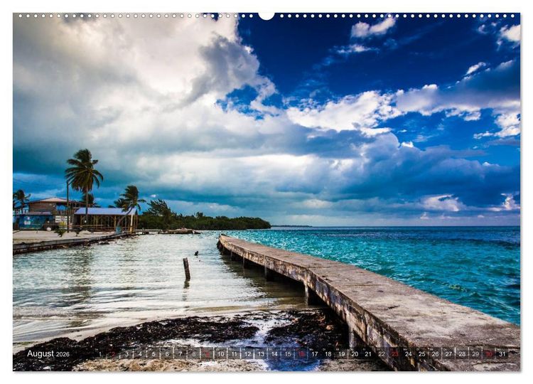 Produktbild: Belize - Guatemala (Wandkalender 2026 DIN A2 quer), CALVENDO Monatskalender