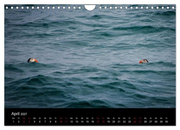 Produktbild: Island - Unber&uuml;hrte Landschaften (Wandkalender 2027 DIN A4 quer), CALVENDO Monatskalender