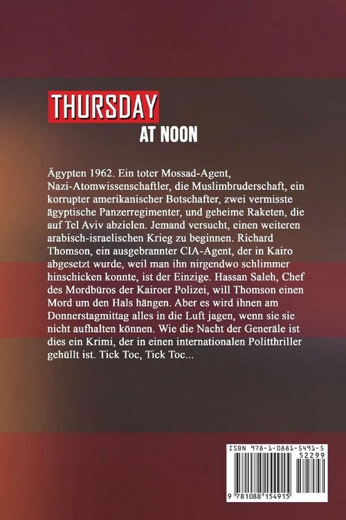 Produktbild: Thursday at Noon, auf Deutsch