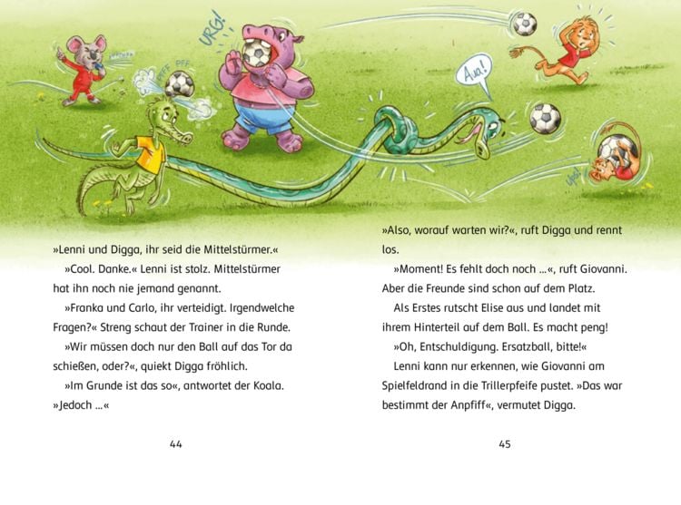 Produktbild: Olympiade der Tiere &ndash; Gut gekickt, L&ouml;we!