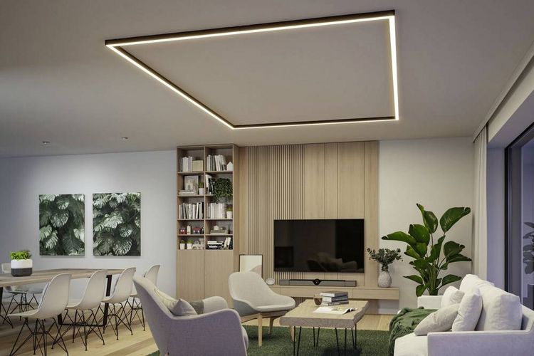 Produktbild: Paulmann 98171 Linion LED-Deckenleuchte LED 3.5W Schwarz