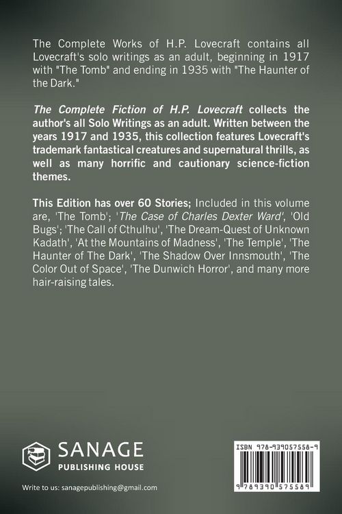 Produktbild: The Complete Works of H. P. Lovecraft