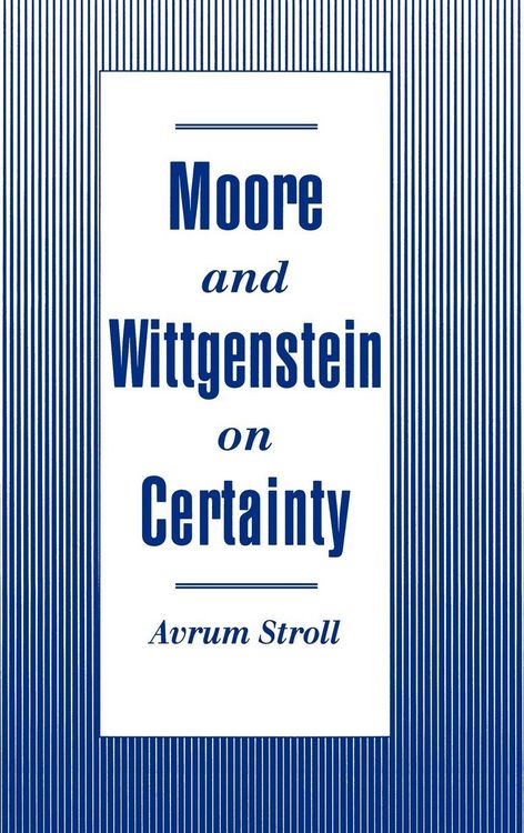 Produktbild: Moore and Wittgenstein on Certainty