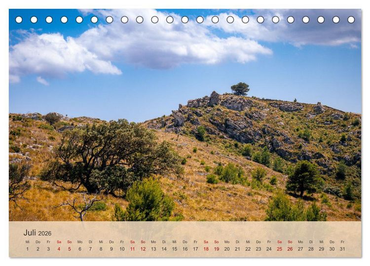 Produktbild: Mallorca - Perle des Mittelmeers (Tischkalender 2026 DIN A5 quer), CALVENDO Monatskalender