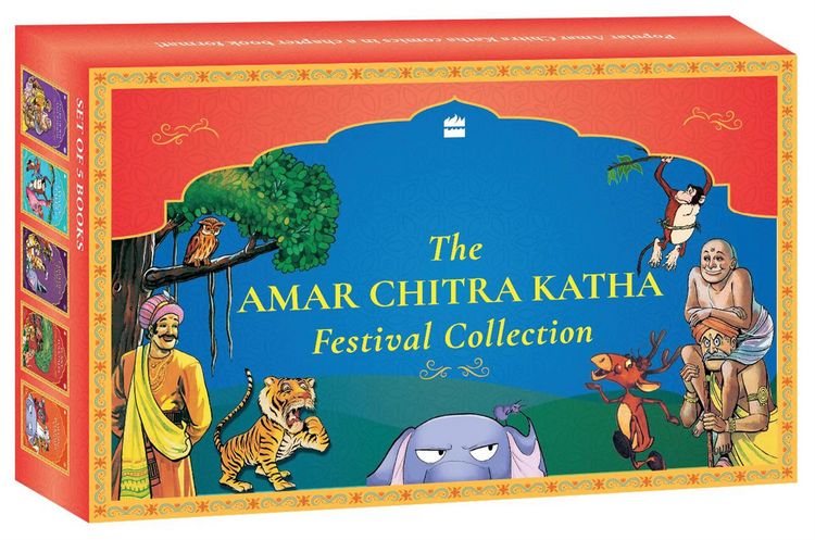 Produktbild: Amar Chitra Katha Festival Collection - Tin box containing 5 books