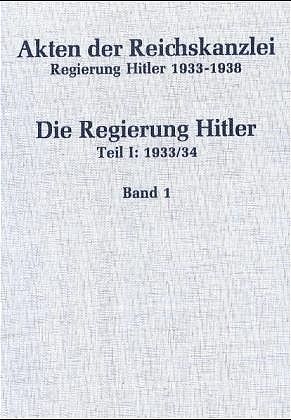 Produktbild: Akten der Reichskanzlei, Regierung Hitler 1933-1945 / 1933/34