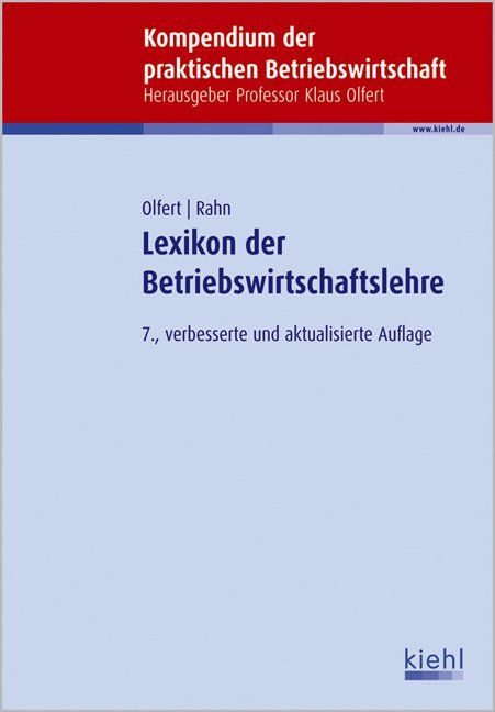 Produktbild: Lexikon der Betriebswirtschaftslehre