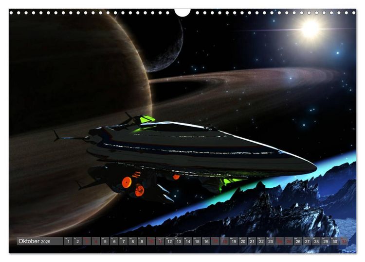 Produktbild: Wunderwelt Zukunft (Wandkalender 2026 DIN A3 quer), CALVENDO Monatskalender
