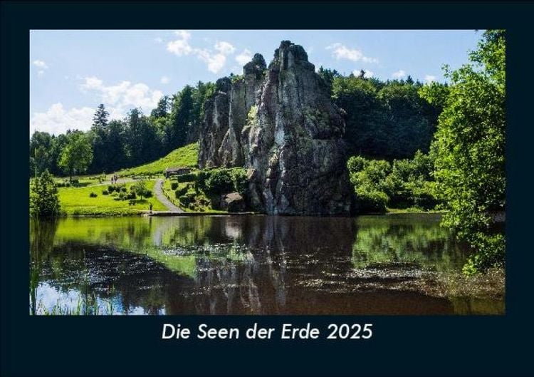 Produktbild: Die Seen der Erde 2025 Fotokalender DIN A5