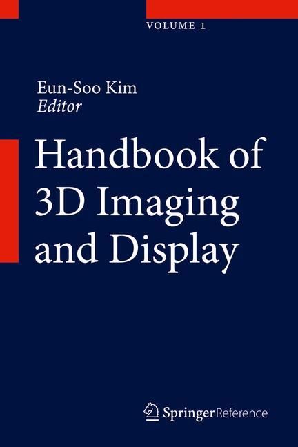 Produktbild: Handbook of 3D Imaging and Display
