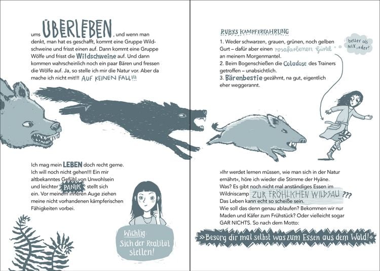 Produktbild: Unheimlich gef&auml;hrlich &ndash; Survivalcamp mit Ruby Black