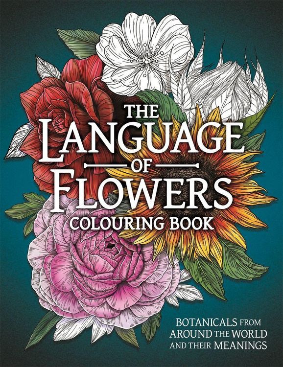 Produktbild: The Language of Flowers Colouring Book