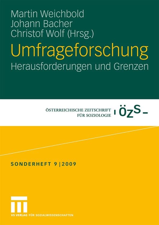 Produktbild: Umfrageforschung