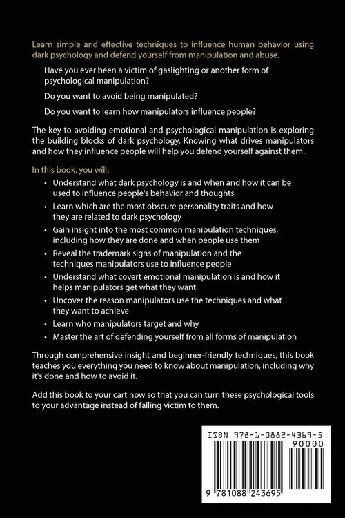 Produktbild: Dark Psychology and Gaslighting Manipulation