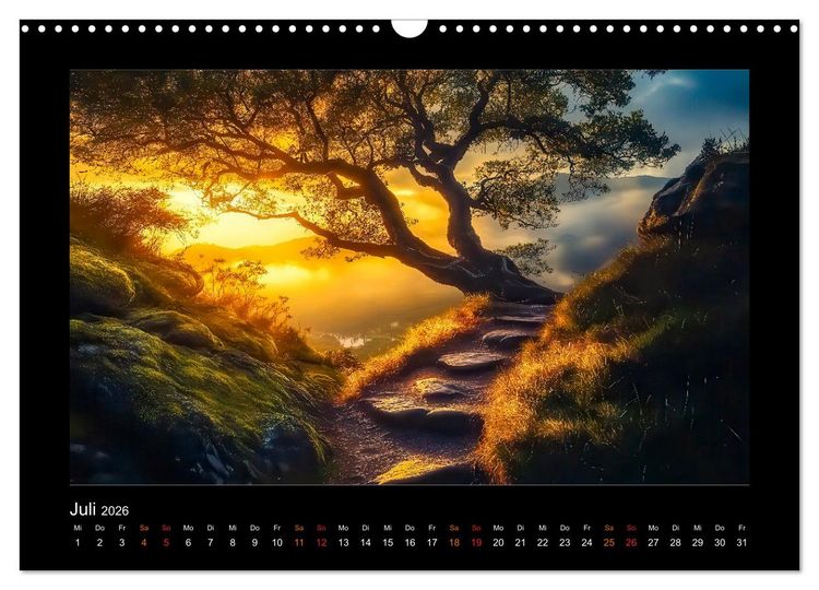 Produktbild: Abenteuerliche Wege (Wandkalender 2026 DIN A3 quer), CALVENDO Monatskalender