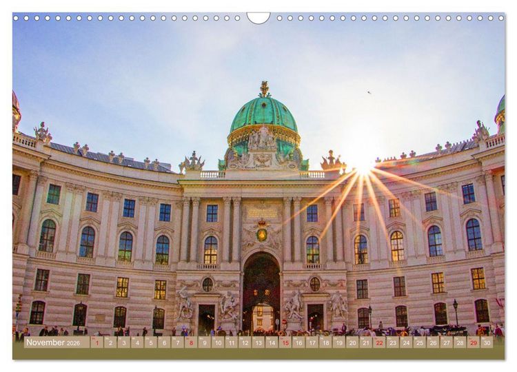 Produktbild: Herzlich willkommen in Wien (Wandkalender 2026 DIN A3 quer), CALVENDO Monatskalender