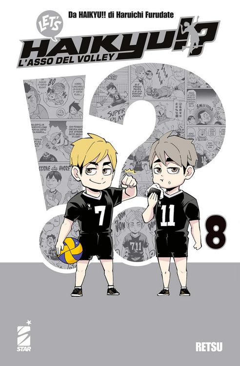 Produktbild: Let's haikyu!? L'asso del volley. Vol. 8