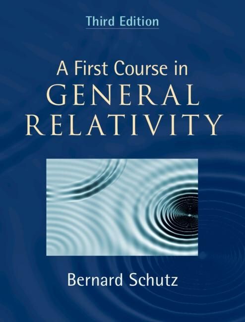 Produktbild: First Course in General Relativity
