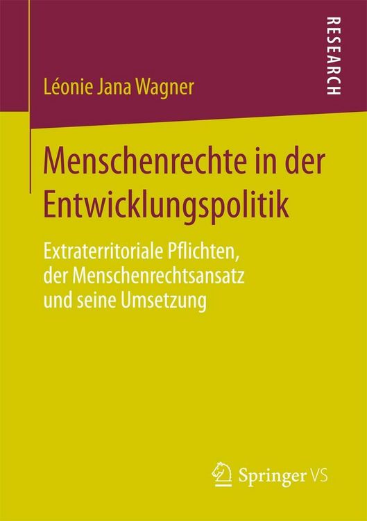 Produktbild: Menschenrechte in der Entwicklungspolitik