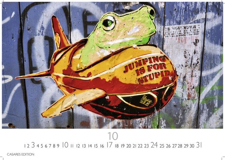 Produktbild: Berlin Street Art Kalender 2027 &ndash; Wandkalender | Fotokalender Deutschland 35x50cm Gro&szlig;format &ndash; Vielfalt und Kreativit&auml;t der urbanen Kunst